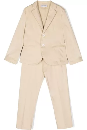 Paolo Pecora Loungewear - Single-breasted two-piece suit - Neutrals