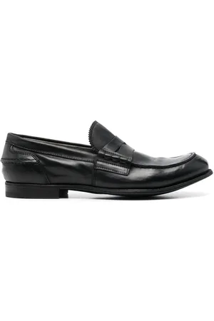 Officine creative Flat leather loafers