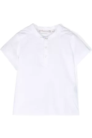 BONPOINT Short Sleeved T-Shirts - Short-sleeve cotton T-shirt - White