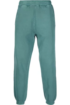Carhartt Stonewashed cotton track pants - Blue