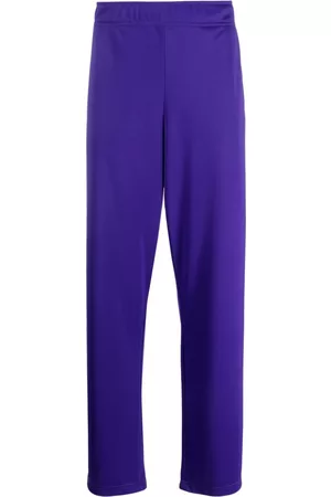 Bluemarble Men Sweatpants - Satin-finish track pants - Purple