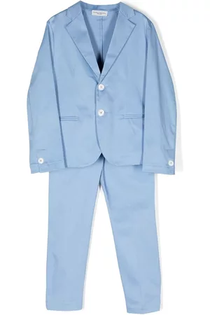 Paolo Pecora Loungewear - Single-breasted two-piece suit - Blue
