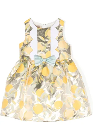 HUCKLEBONES LONDON Bow-detail jacquard mini dress