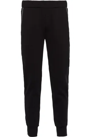 Prada Re-Nylon triangle-logo sweatpants