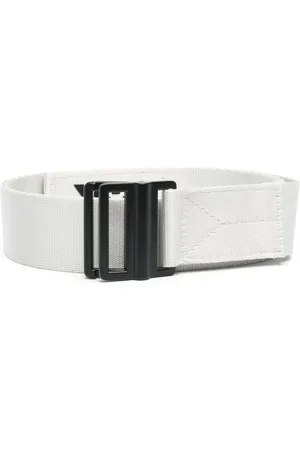 Y-3 Logo-print buckle belt