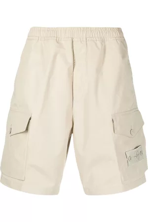Stone Island Men Shorts - Cotton cargo shorts - Neutrals