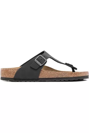 Birkenstock Buckle-detail flip flop sandals - Black