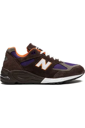 New Balance Made in USA 990v2 " /Orange/Purple" sneakers