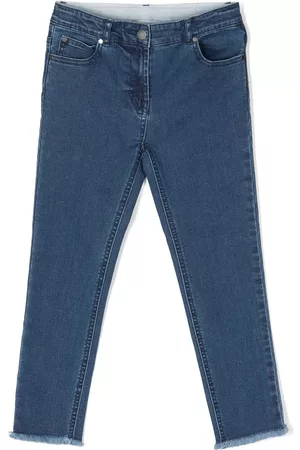 Stella McCartney Slim Jeans - Mid-rise slim-cut jeans - Blue