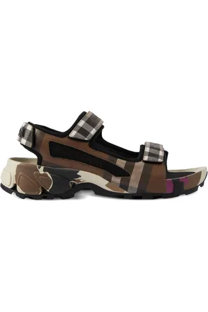 Burberry Arthur check-pattern sandals