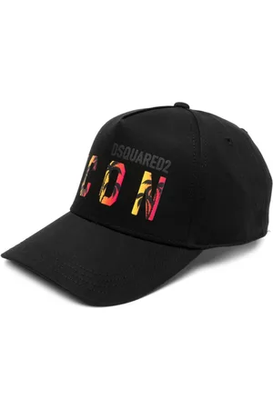 Dsquared2 Logo-print cotton cap - Black