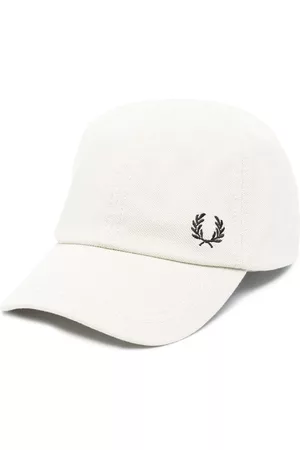 Fred Perry Crest-embroidered cap - Neutrals