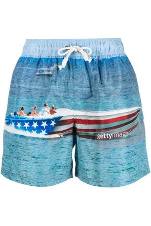 Palm Angels Getty Speedyboat Swimshorts