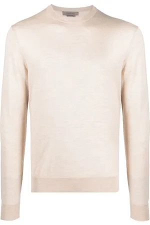 corneliani Fine-knit long-sleeve jumper