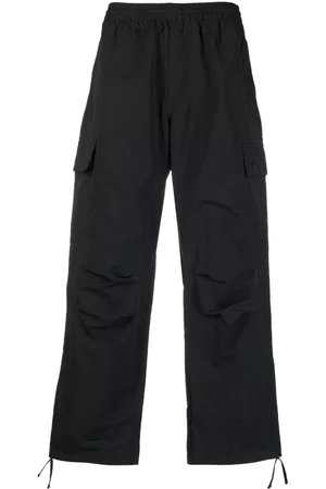 adidas Men Cargo Pants - Straight-leg cargo trousers - Black