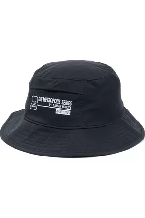 C.P. Company Slogan-print bucket hat - Blue