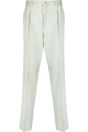 Lanvin Pressed-crease tailored trousers