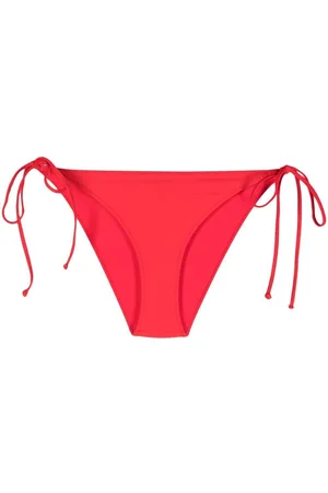 Ganni Side-tie bikini bottoms