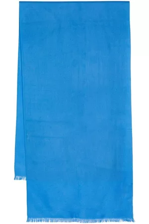 N.PEAL Cashmere pashmina scarf - Blue