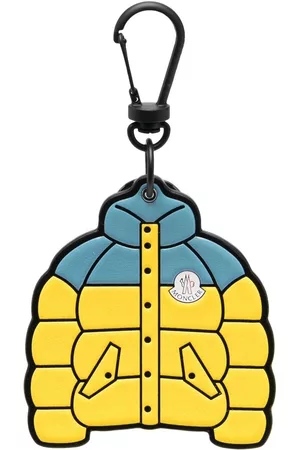 Moncler Jacket-shaped key ring - Yellow