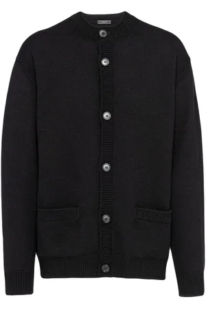 Prada Crew-neck cashmere cardigan