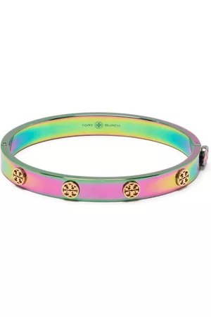Tory Burch Gradient-effect logo bracelet - Pink