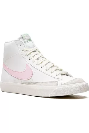 Nike Boys High Top Sneakers - Blazer Mid '77 "White/Pink" sneakers
