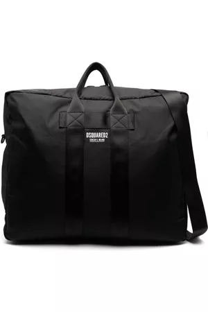 Dsquared2 Men Luggage - Logo-print weekend bag - Black