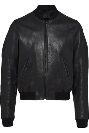 Prada Leather bomber jacket