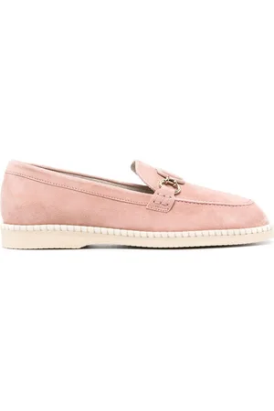 Hogan Deconstructed H642 suede loafers