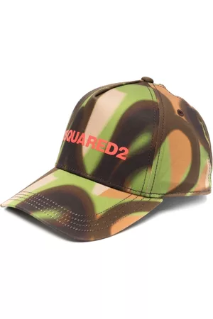 Dsquared2 Camouflage-print baseball cap - Green