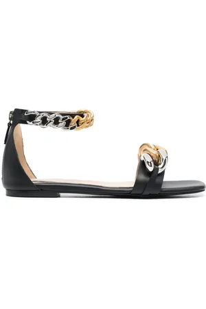 Stella McCartney Fallabella chain-trim sandals