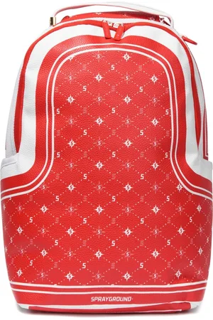 Sprayground Kid cartoon-print faux-leather Backpack - Farfetch