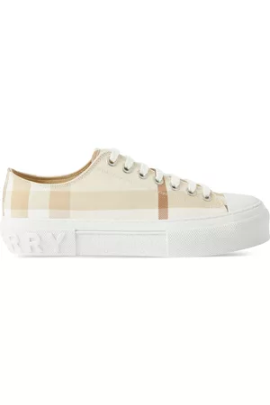 Burberry Check-print low-top sneakers - Neutrals