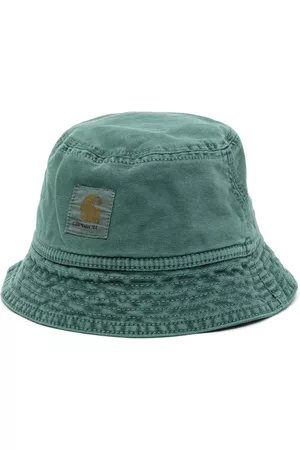Carhartt Logo-patch bucket hat - Green