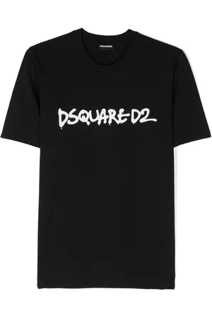Dsquared2 Logo-print cotton T-shirt - Black