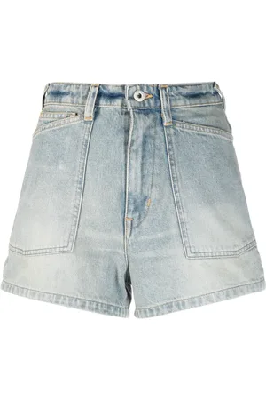 Kenzo High-waisted denim shorts