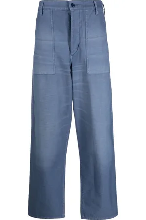 Ralph Lauren High-waisted wide-leg jeans