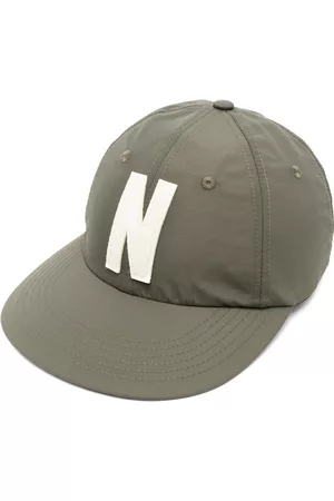 Norse projects Men Caps - Logo-patch detail baseball cap - Green