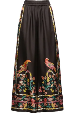 La DoubleJ High-waisted palazzo trousers