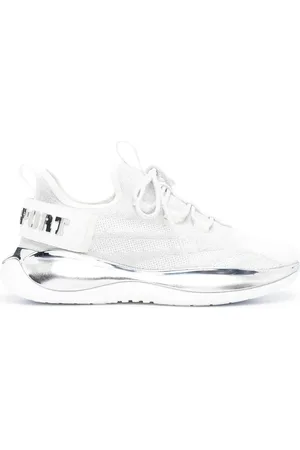 Philipp Plein Metallic-logo sneakers