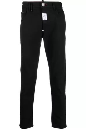 Philipp Plein Slim-cut leg jeans - Black