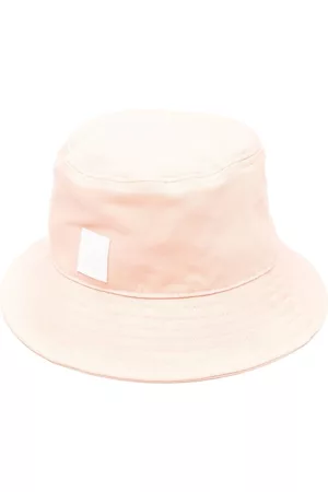 RAF SIMONS Logo-patch bucket hat - Pink