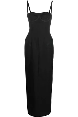 Thom Browne Corset-style pencil dress - Black