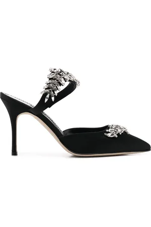 Manolo Blahnik 90mm Lurum mules