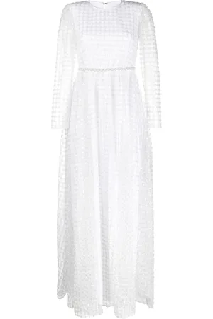 Self-Portrait Sequinned maxi dress