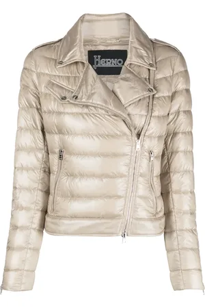 HERNO Quilted zip-up jacket