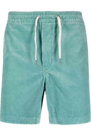 Ralph Lauren Men Polo T-Shirts - Polo Prepster corduroy shorts - Green