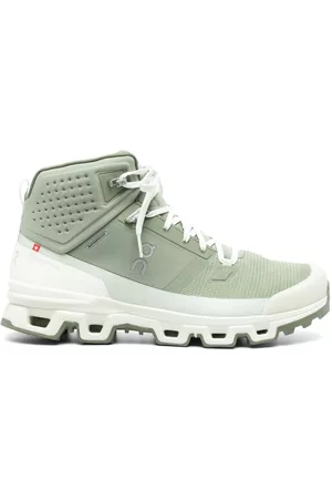 On Running Men Waterproof Boots - Cloudrock 2 Waterproof hiking boots - Green