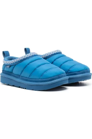 UGG Logo-patch slippers - Blue